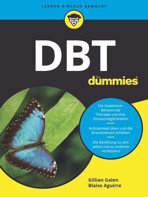 cover image of DBT f&uuml;r Dummies